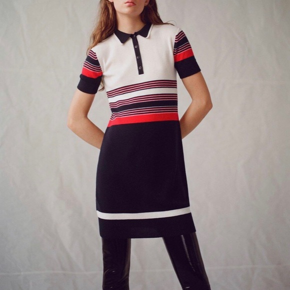 rag & bone Krista stripe merino wool dress - Picture 7 of 7